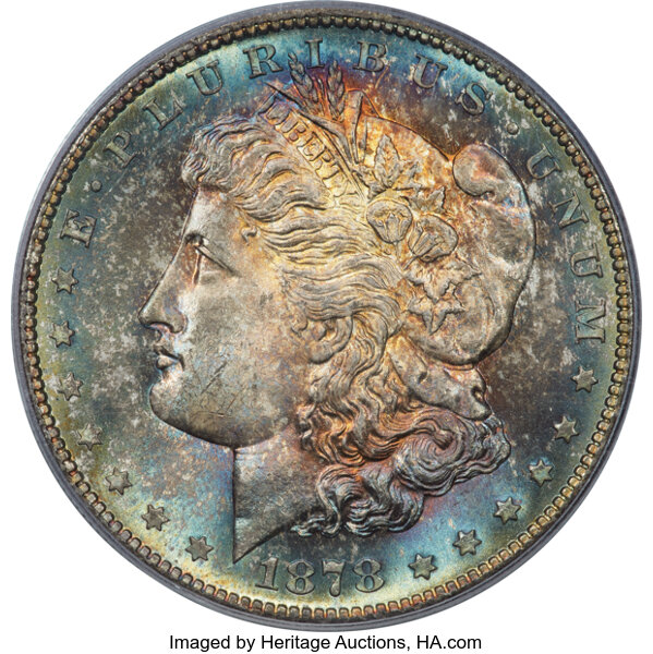 1878-S $1 AU55 CAC thumbnail 6