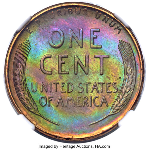 1956-D/D 1c Repunched Mintmark, FS-508 MS BN thumbnail 2
