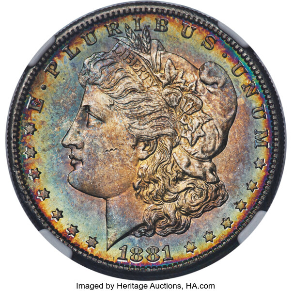 1881-S $1  Die Chip Wing, VAM-92A MS thumbnail 16