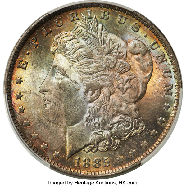 1885-O $1 VF35 CAC thumbnail 22
