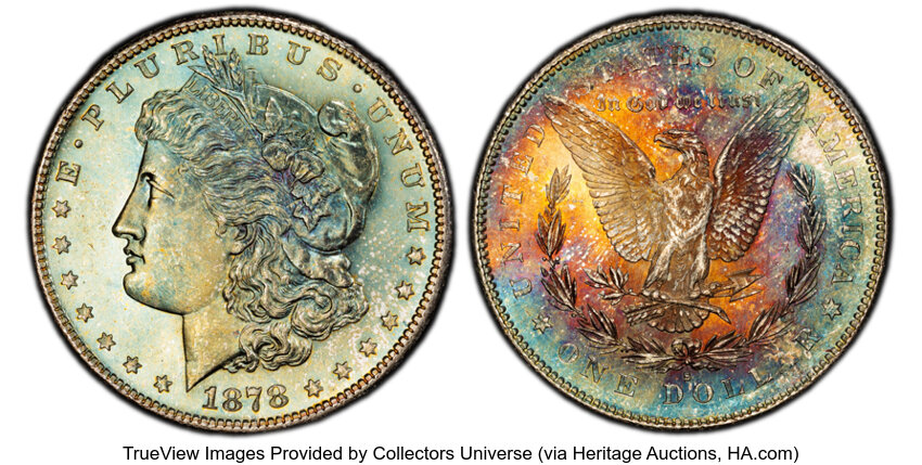1878-S $1 AU55 CAC thumbnail 5