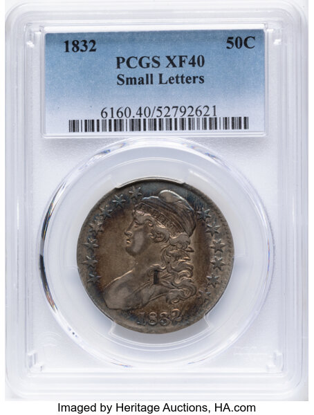 1832 50c Small Letters, O-110 MS thumbnail 15