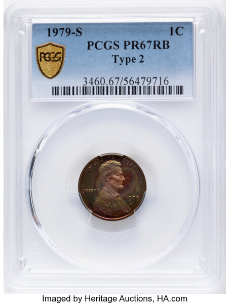 1979-S 1c Type 2, FS-501 PR RB thumbnail 3