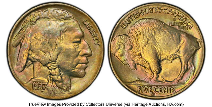 1937-D 5c MS thumbnail 11