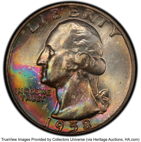 1958-D 25c MS thumbnail 3