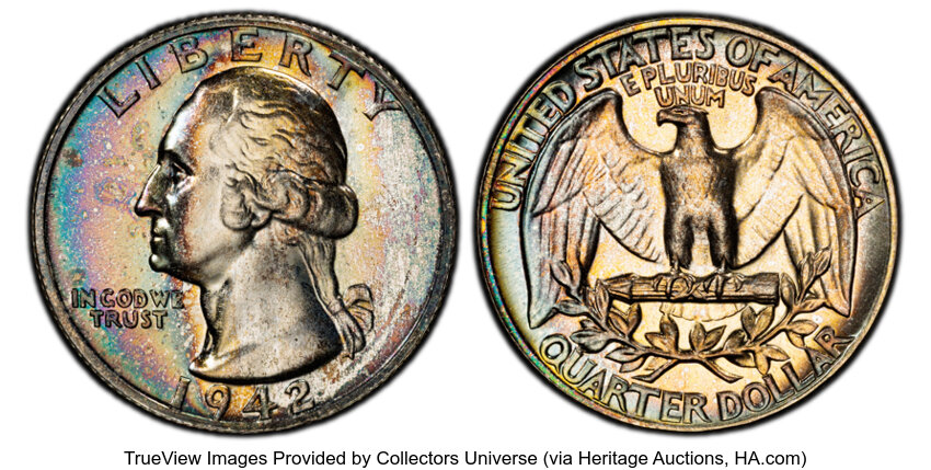1942 25c PR thumbnail 3
