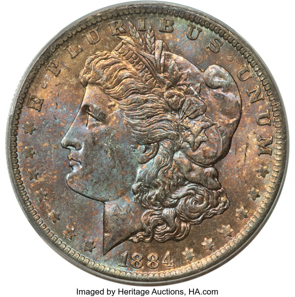 1884-O $1 VG8 CAC thumbnail 23