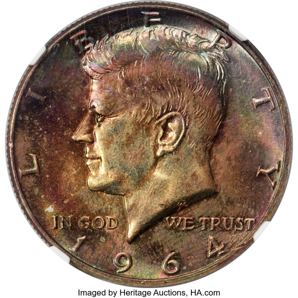 1964-D 50c MS thumbnail 3
