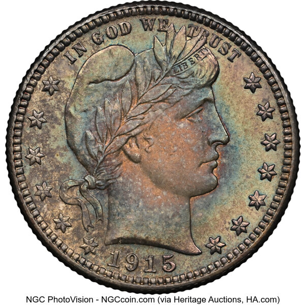 1915-S 25c MS thumbnail 3