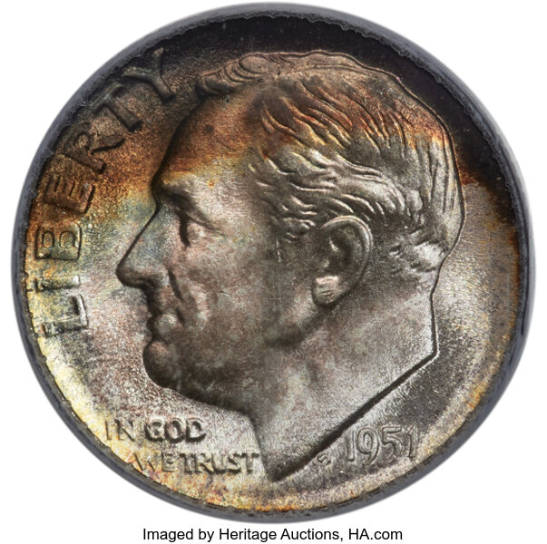 1951-S 10c MS thumbnail 3