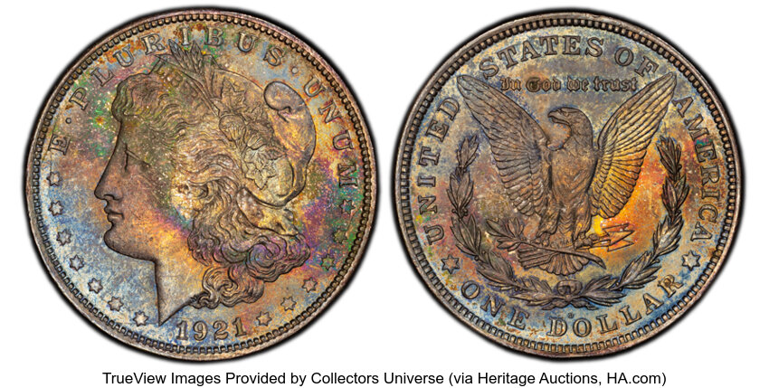 1921-D $1  MS thumbnail 9