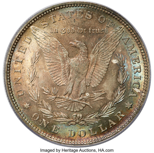1880 $1  Checkmark, VAM-16A MS thumbnail 5