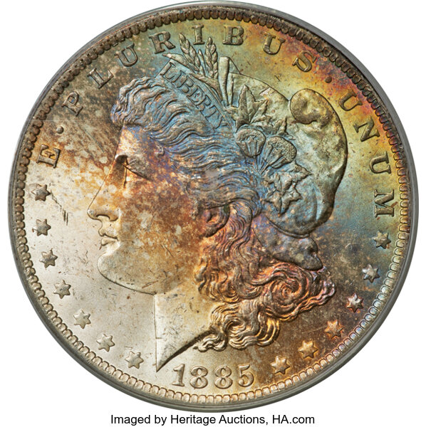 1885-O $1 VF35 CAC thumbnail 25