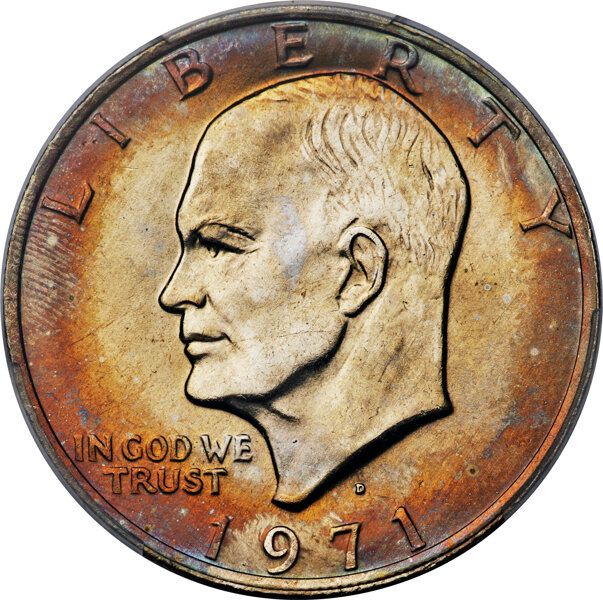 1971-D $1  MS thumbnail 4