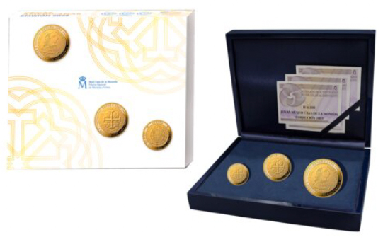 2025 Set Mint Museum Jewels, Gold Collection, 3 Coins PR DCAM