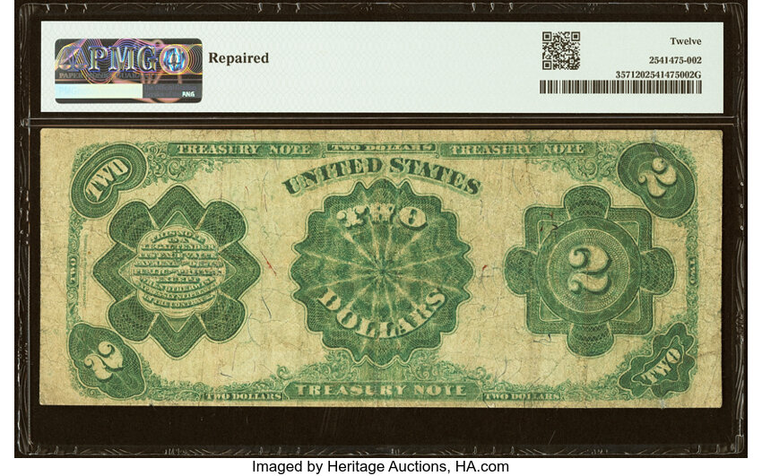 1891 $2  (Fr. 357) thumbnail 16