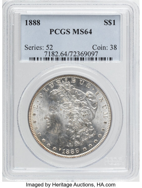 1888 $1  GSA Hoard MS thumbnail 8