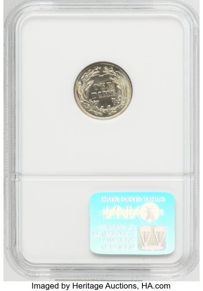 Barber Dime 10c 1892-1916 [Type] MS63 thumbnail 2
