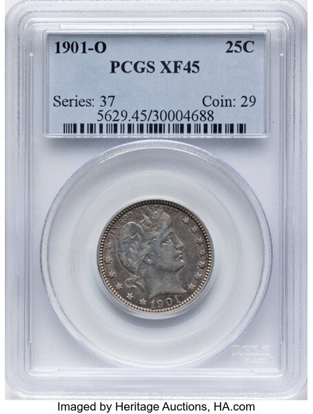 1901-O 25c MS thumbnail 3