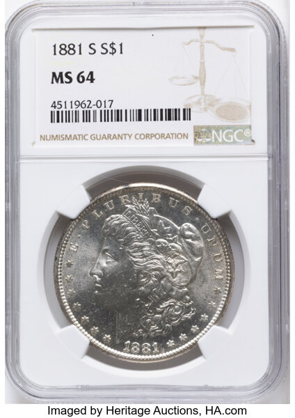 1881-S $1  Die Chip Wing, VAM-92A MS thumbnail 11