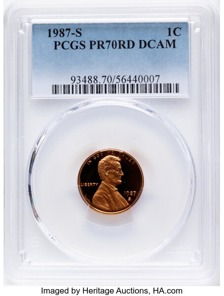 Lincoln Cent 1c Memorial Reverse, Zinc, 1983-2008 PR RD [Type] OGP thumbnail 5