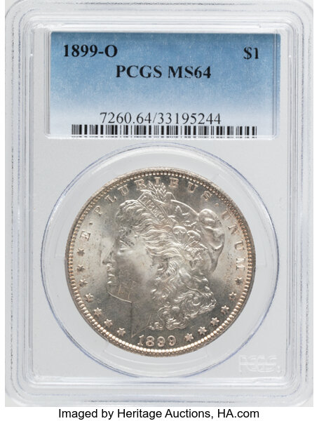 1899-O $1  Doubled 1, Die Breaks Reverse, VAM-11A MS thumbnail 12