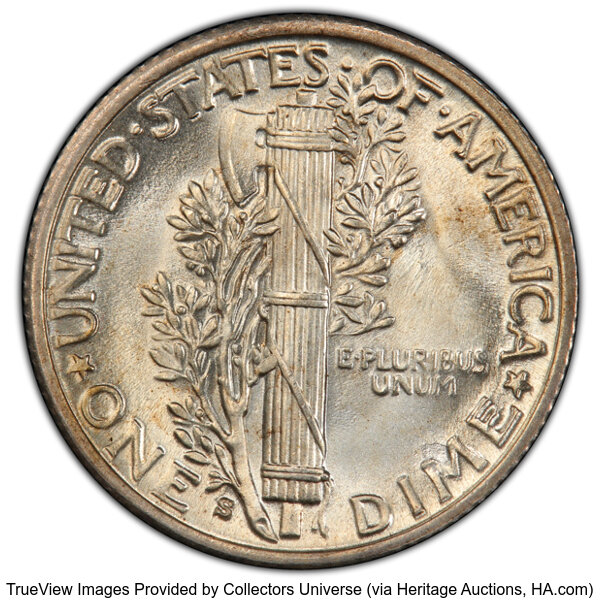 1930-S 10c MS FB MS66 FB thumbnail 2