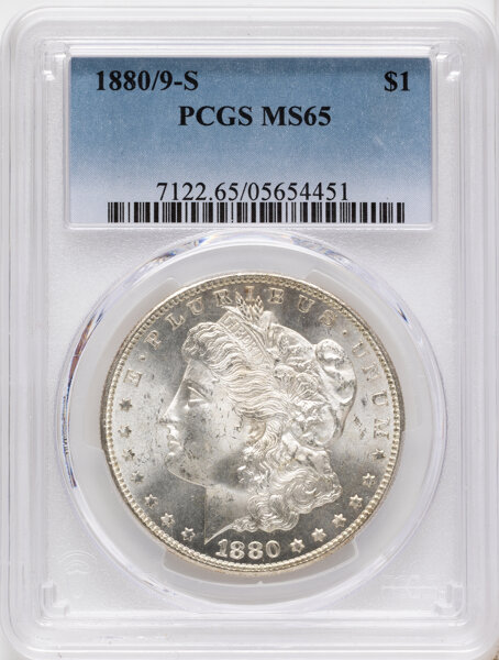 1880/9-S $1  Overdate VF25 thumbnail 22