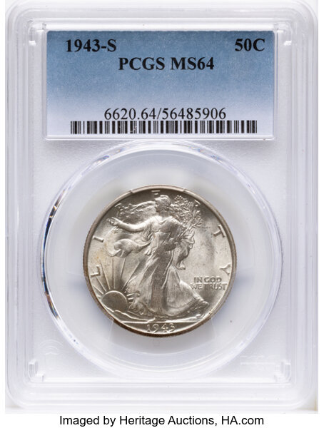 1943-S 50c MS thumbnail 19