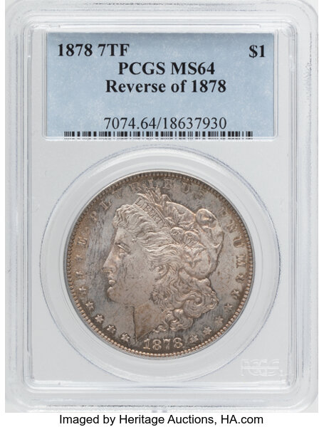 Image for Morgan $1  Pre-1921 [Type] MS64