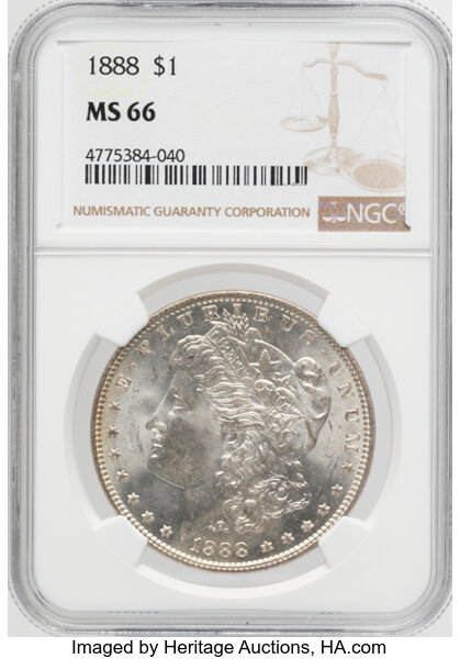 1888 $1  GSA Hoard MS thumbnail 12