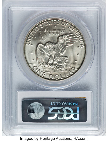 Eisenhower (Ike) $1  Silver [Type] OGP thumbnail 12