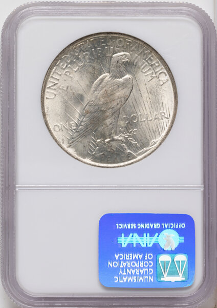 Peace Dollar $1  1921-1935 [Type] MS65 thumbnail 2