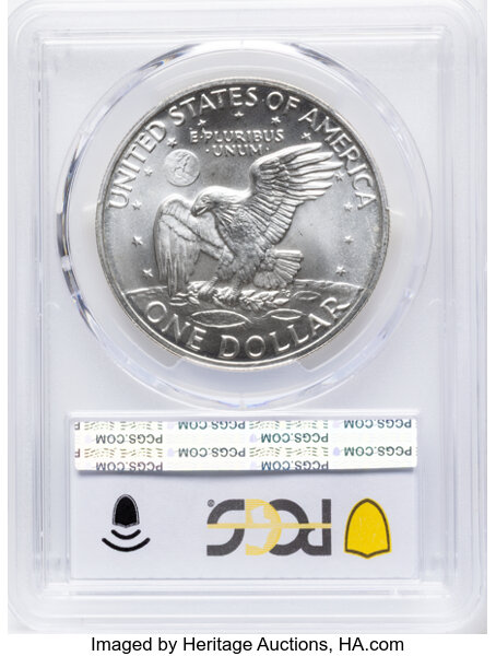 Eisenhower (Ike) $1  Silver [Type] OGP thumbnail 8