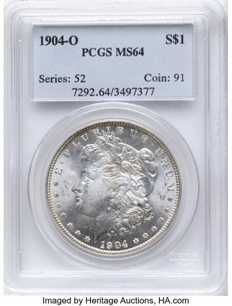 1904-O $1 MS64 CAC thumbnail 6