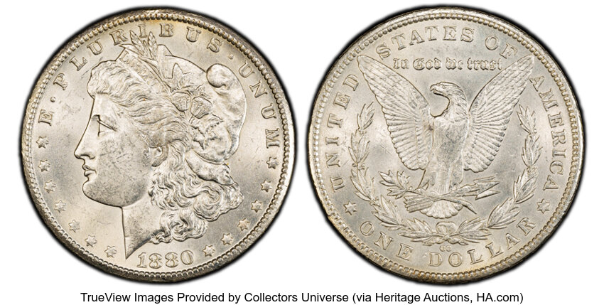 1880-CC $1  8/7 Dash, Large CC, VAM-9A MS thumbnail 10