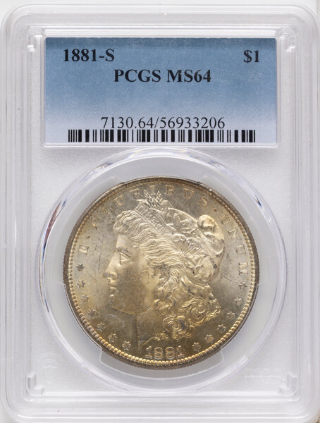 1881-S $1  Die Chip Wing, VAM-92A MS thumbnail 4