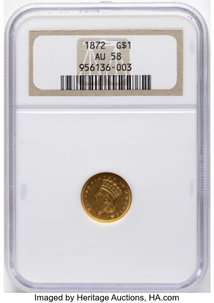 1872 G$1 MS thumbnail 2