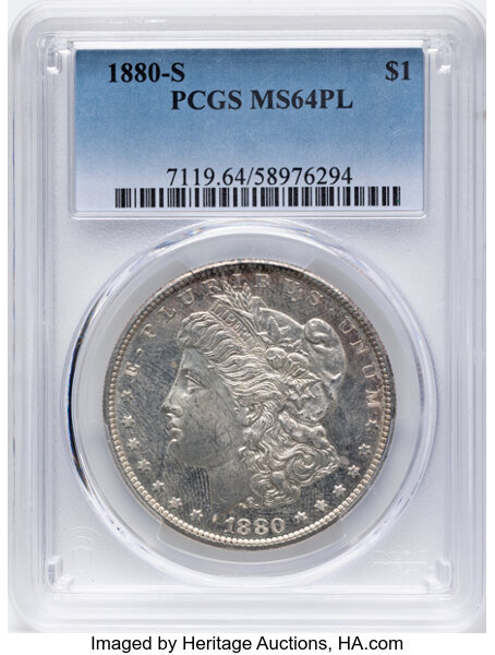 1880-S $1  MS PL thumbnail 4
