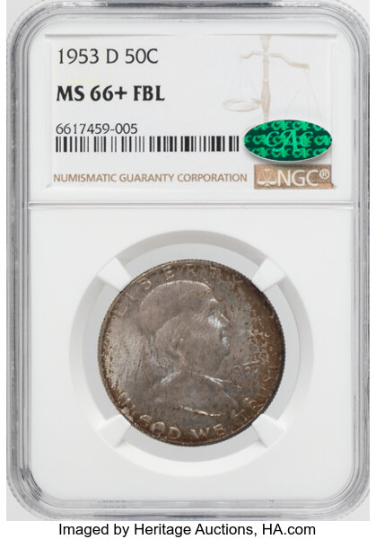 1953-D 50c MS FBL thumbnail 5