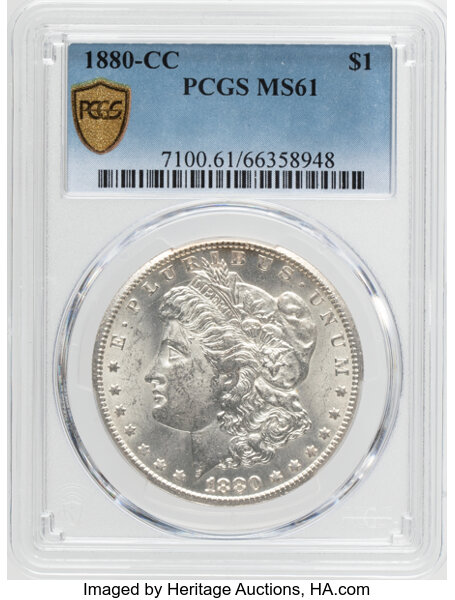 1880-CC $1 MS61 thumbnail 2