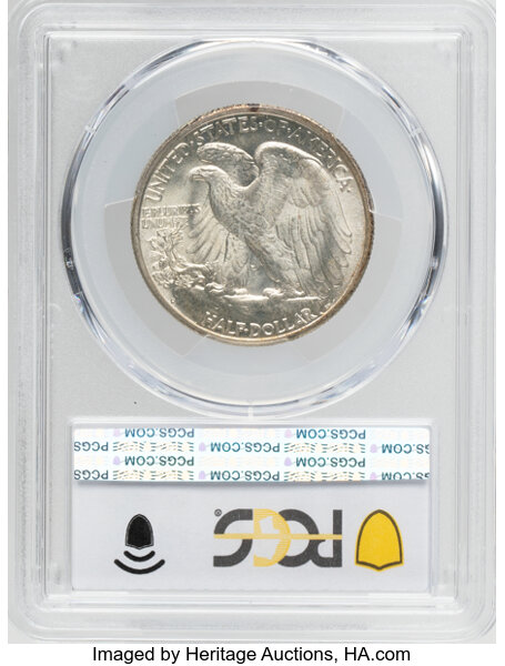 1947-D 50c MS66 thumbnail 2