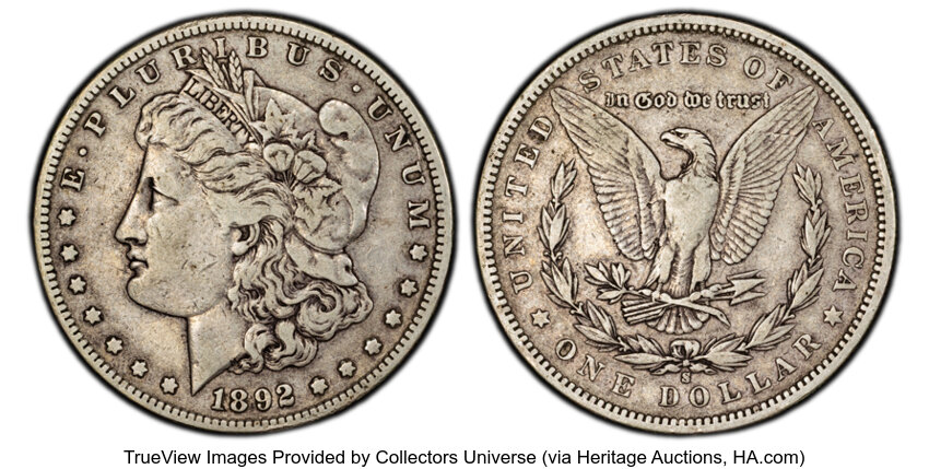1892-S $1  MS thumbnail 6