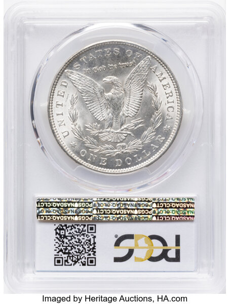 1889 $1 MS63 thumbnail 2