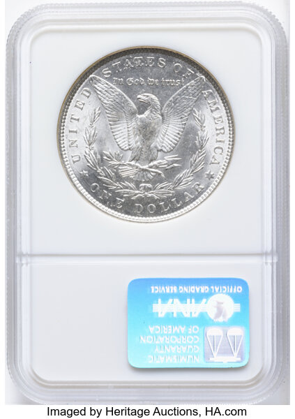 1886 $1 MS64 thumbnail 2