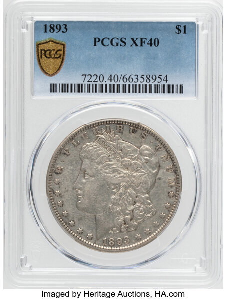 Morgan $1  Pre-1921 [Type] P1 thumbnail 22