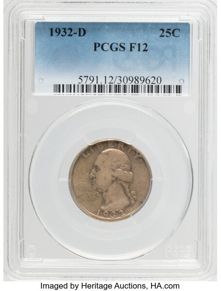 1932-D 25c MS thumbnail 3