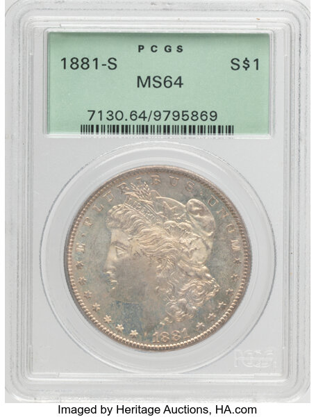 1881-S $1  Die Chip Wing, VAM-92A MS thumbnail 13