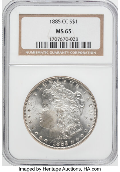 1885-CC $1 MS66 CAC thumbnail 23