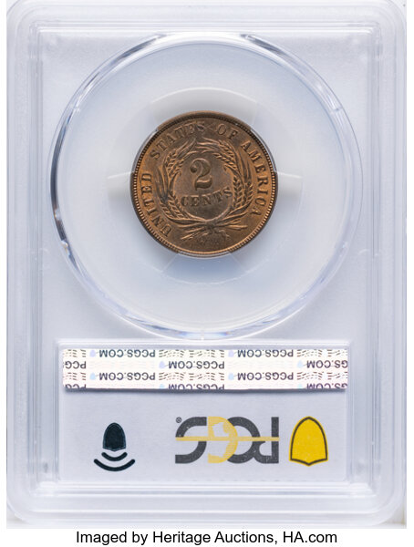 1865 2c Plain 5 MS RB thumbnail 17